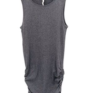 Sleeveless Gray Women's Top